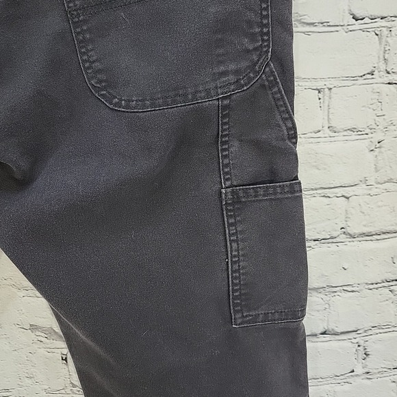 Dickies Flex Jeans Pants Mens sz 38X32 Black Workwear Flaw - Picture 12 of 15